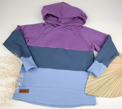 Bluza z kapturem tricolor Bluza z kapturem tricolor