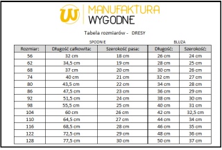 Dres dziecięcy welurowy rozmiar 92