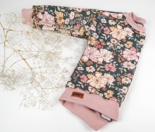 Bluza dziewczęca Retro Flowers