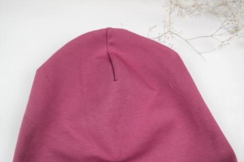 Czapka beanie z kominem lub chustą