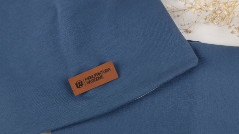 Czapka beanie z kominem lub chustą
