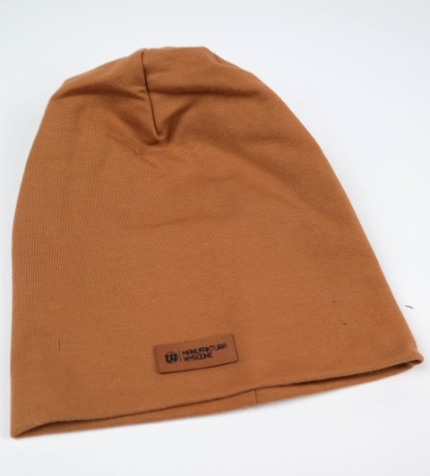 Czapka beanie z kominem lub chustą