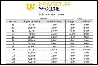 Dres dziecięcy Moro