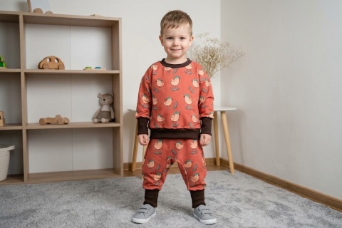 Dres dziecięcy Ptaszki rozmiar 86