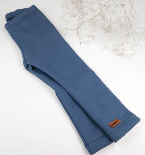 Legginsy z grubej dresówki