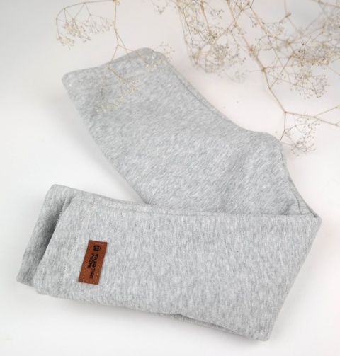 Legginsy z grubej dresówki