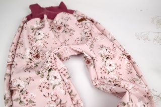 Spodnie softshell: Róże