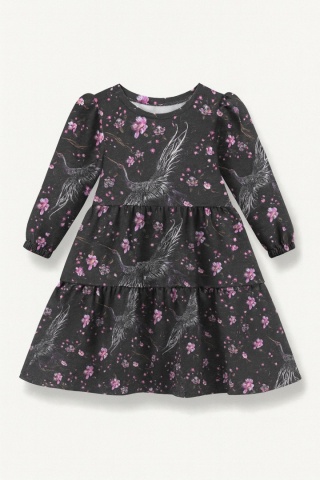 Sukienka dla dziewczynki Żurawie