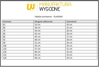 Sukienka dla dziewczynki Wyżełki